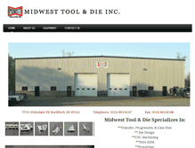 Tablet Screenshot of midwestdieinc.com